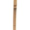 Ekena Millwork 3 1/2"W x 26"D x 38"H Merced Smooth Knee Brace, Western Red Cedar BRC04X26X38MRC00SWR - alternate 3